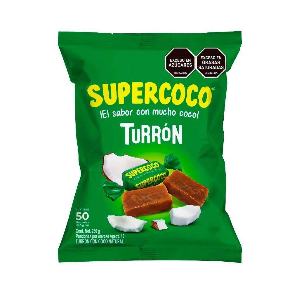 Turron Super Coco Paquete