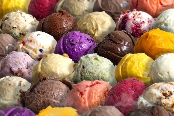 Helados Caseros Diferentes Sabores